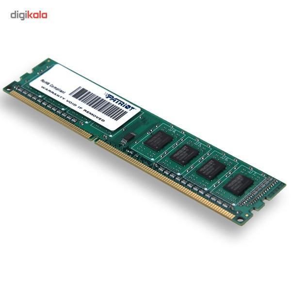 رم دسکتاپ DDR3 تک کاناله 8 گیگابایت پتریوت مدل Signature فرکانس 1600 مگاهرتز، ولتاژ کاری 1.5 ولت، ماژول DIMM