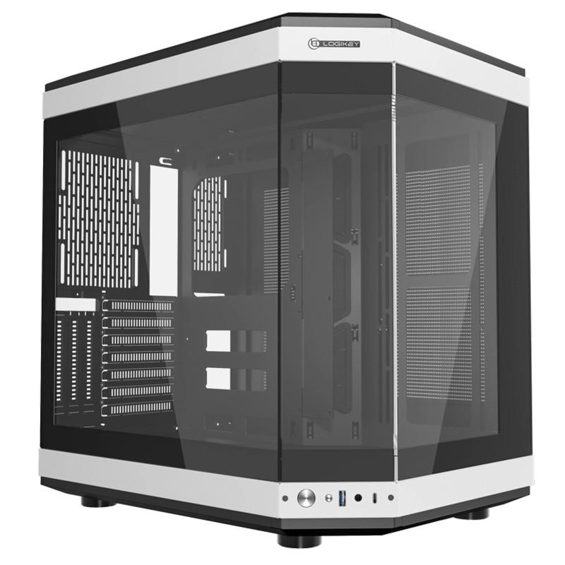 کیس کامپیوتر لاجی کی مدل LK-C560BW