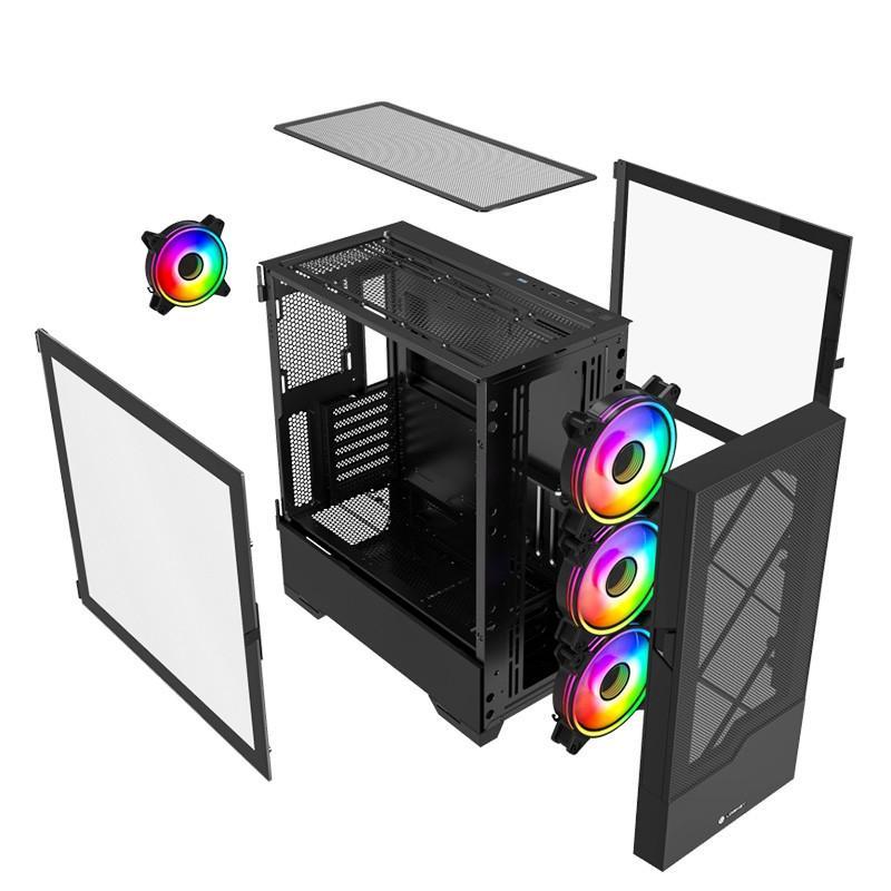 کیس کامپیوتر لاجی کی مدل LK-C555B