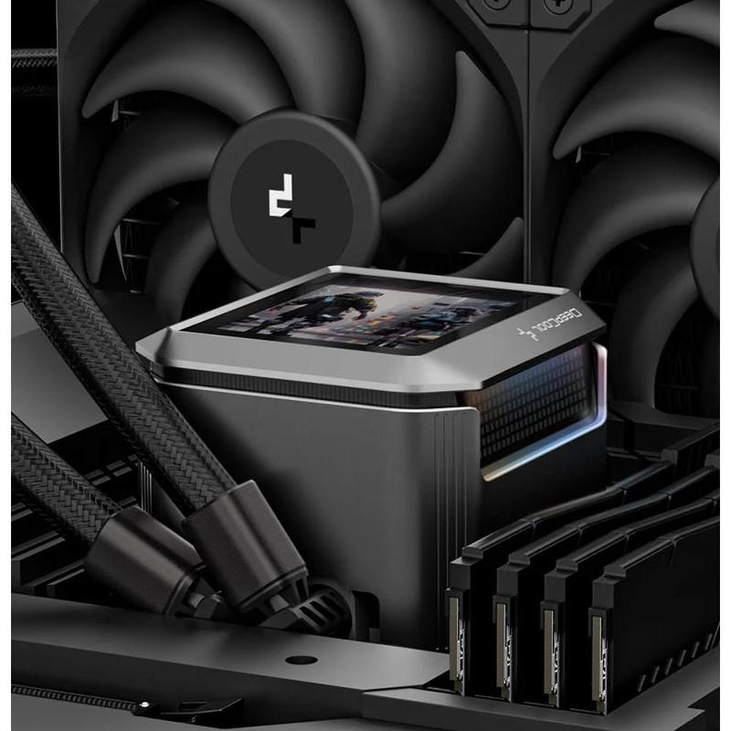 خنک کننده پردازنده دیپ کول مدل MYSTIQUE 240 BK