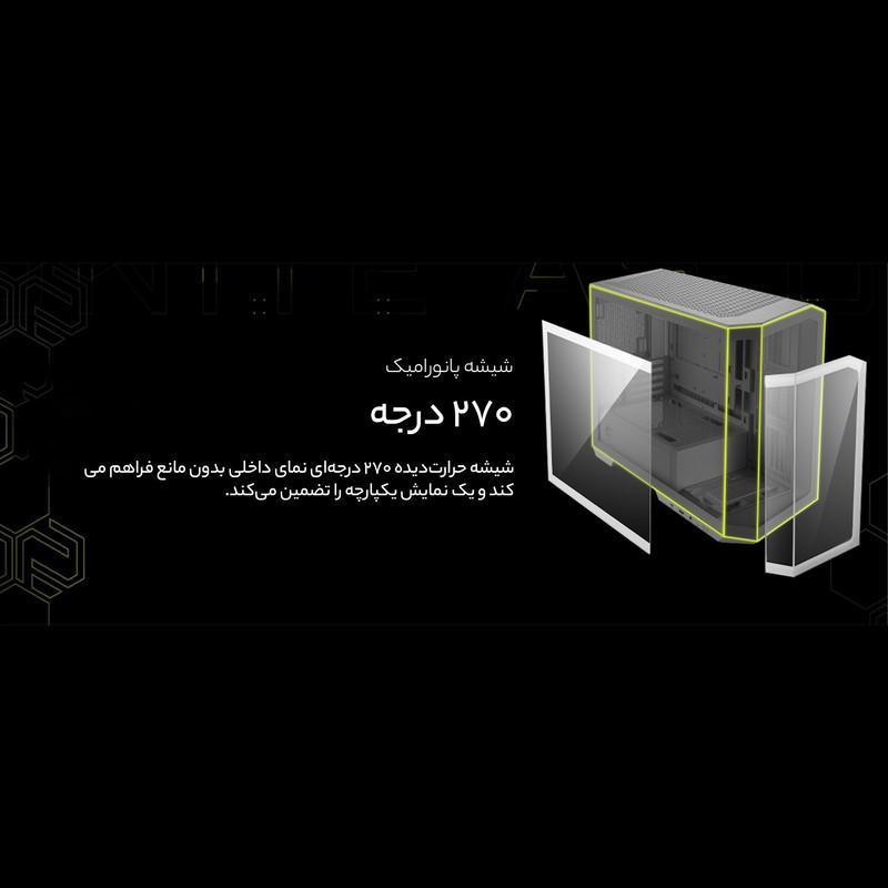 کیس کامپیوتر ام اس آی مدل MAG PANO M100R PZ White