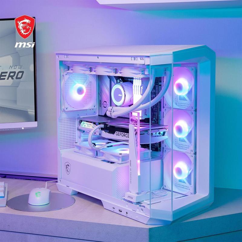 کیس کامپیوتر ام اس آی مدل MAG PANO M100R PZ White