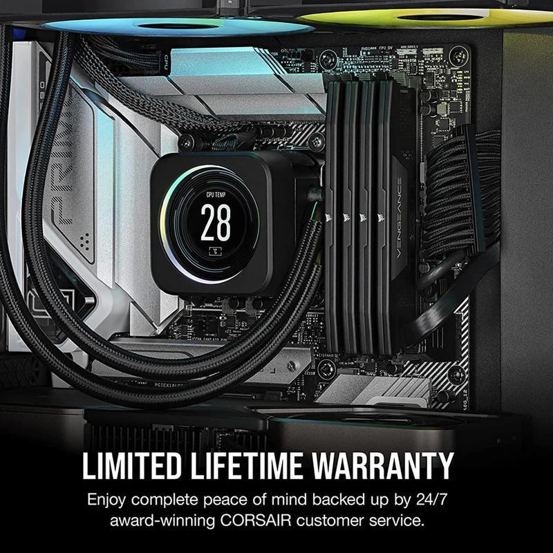 رم دسکتاپ DDR5 دو کاناله 6400 مگاهرتز CL36 کورسیر مدل VENGEANCE ظرفیت 32 گیگابایت