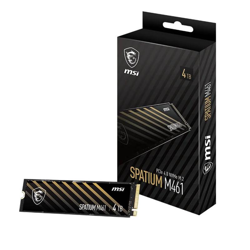 اس اس دی اینترنال PCIe Gen4 x4 ام اس آی مدل M461 ظرفیت 4 ترابایت