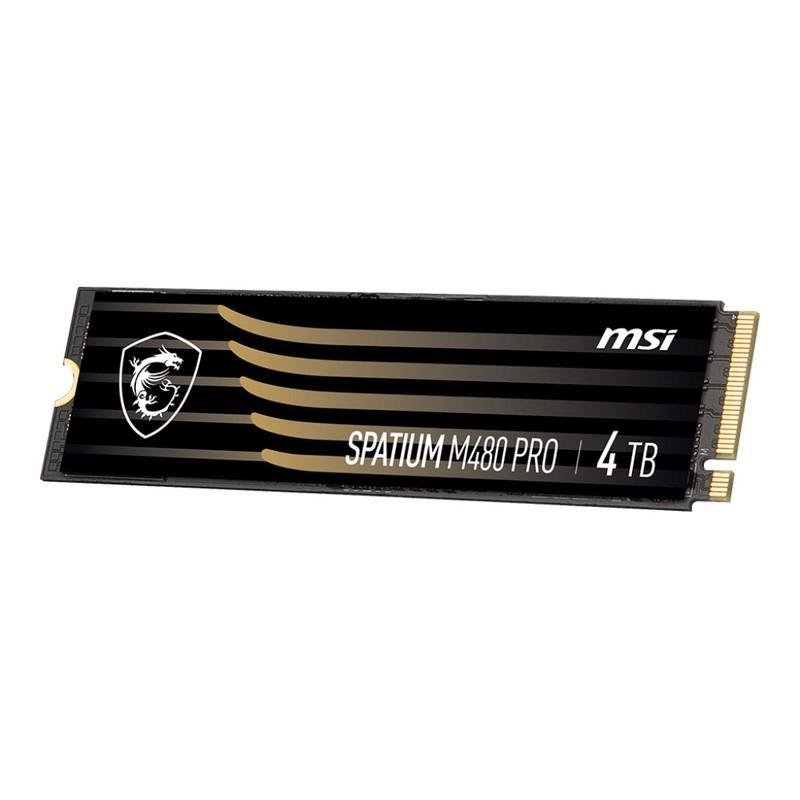 اس اس دی اینترنال PCIe Gen4 x4 ام اس آی مدل SPATIUM M480 PRO ظرفیت 4 ترابایت