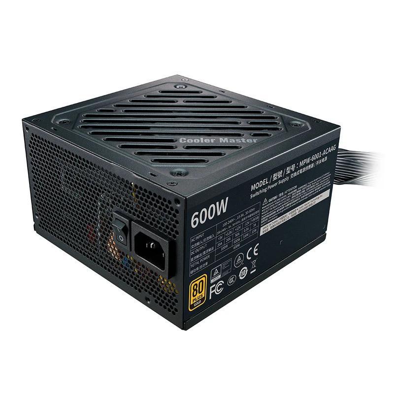 منبع تغذیه کامپیوتر کولر مستر مدل G600 Gold