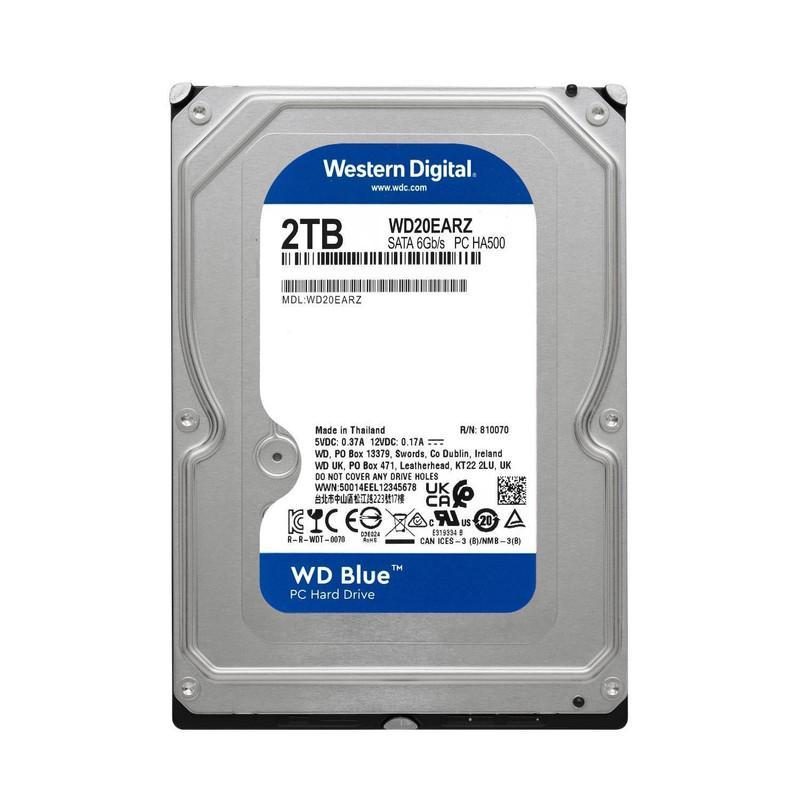 هارد دیسک اینترنال وسترن دیجیتال مدل Blue WD20EARZ ظرفیت 2 ترابایت