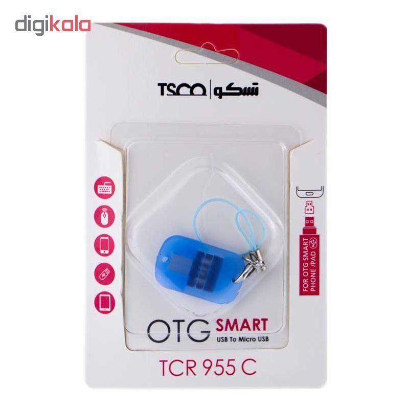 مبدل OTG microUSB تسکو مدل TCR 955C