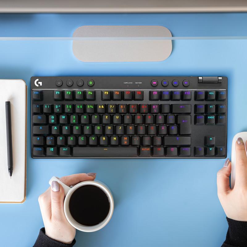 کیبورد گیمینگ لاجیتک مدل  G PRO X TKL LIGHTSPEED
