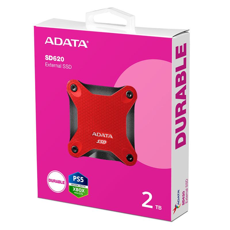 اس اس دی اکسترنال ای دیتا مدل SD620 ظرفیت 2 ترابایت رابط USB 3.2 Gen2