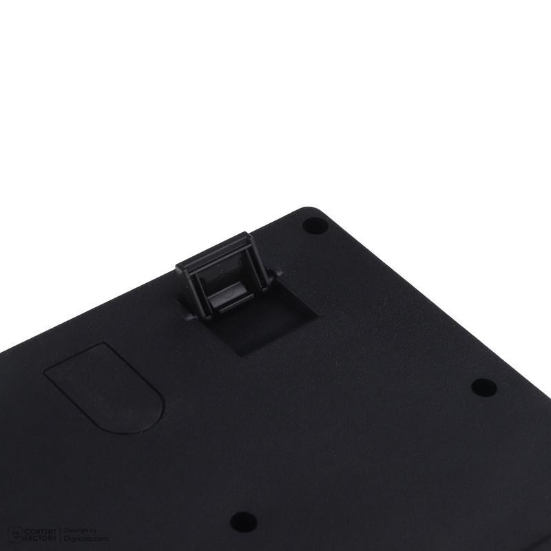 کیبورد گیمینگ لاجی کی مدل K230B، سوییچ ممبران، Full-Size، نورپردازی RGB