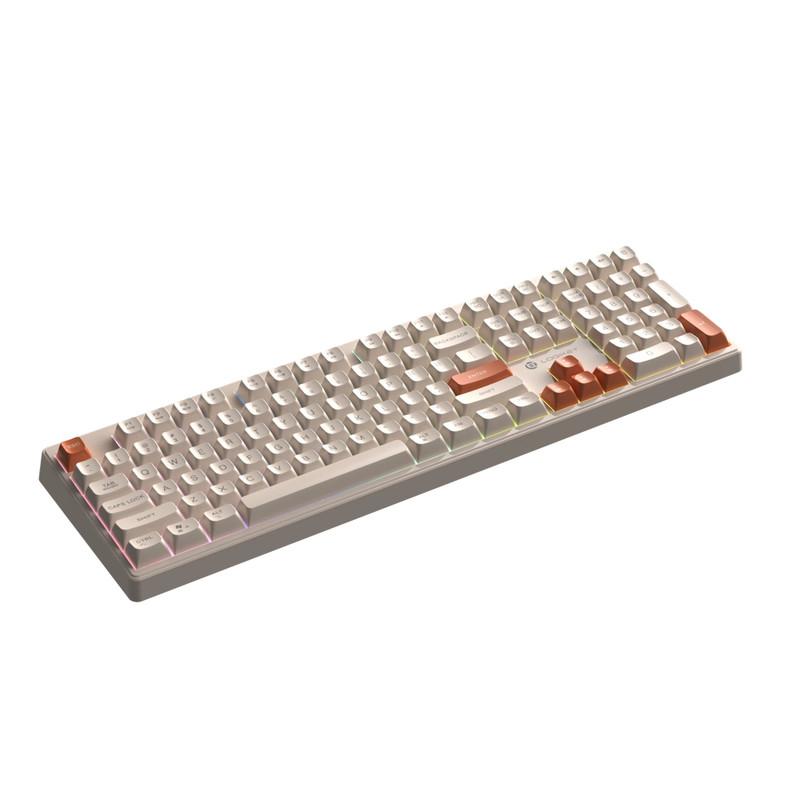 کیبورد بی سیم لاجی کی مدل K330CW، سوییچ ممبران، Full-Size، نورپردازی RGB