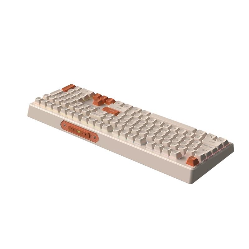 کیبورد بی سیم لاجی کی مدل K330CW، سوییچ ممبران، Full-Size، نورپردازی RGB