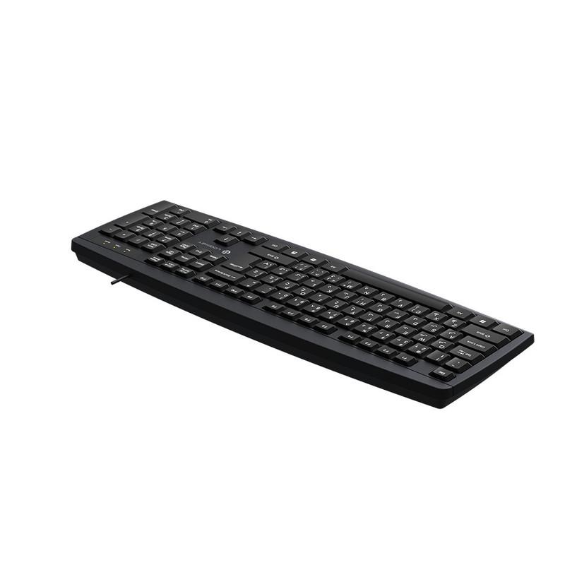 کیبورد با سیم لاجی کی مدل K113B، سوییچ ممبران، Full-Size