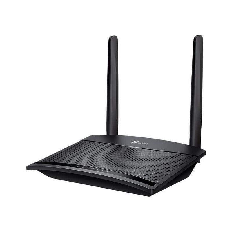 مودم روتر 4G تی پی‌لینک مدل TL-MR100 با پشتیبانی از شبکه 4.5G، قابلیت اتصال سیم کارت، آنتن خارجی، پورت LAN و WAN، مناسب استفاده خانگی و اداری و پشتیبانی همزمان تا 32 کاربر