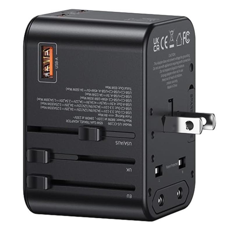 شارژر دیواری 65 وات یوسمز مدل CC199 T62