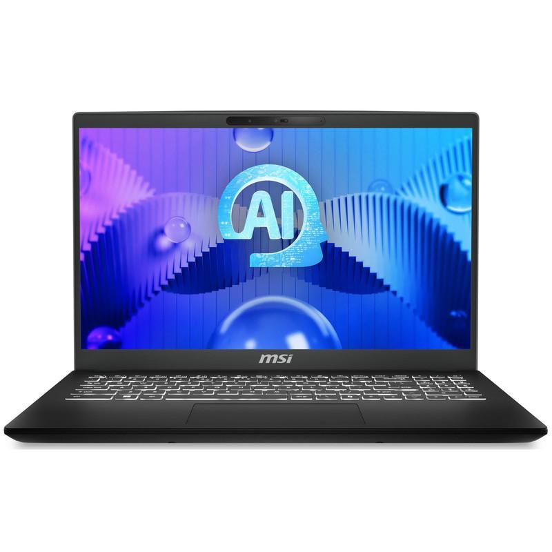 لپ‌تاپ ام‌اس‌آی مدل Modern 15 H AI C1MG با پردازنده Intel Core Ultra 7، رم DDR5 16GB با فرکانس 4800MHz، حافظه SSD با ظرفیت 1TB، نمایشگر 15.6 اینچ IPS با وضوح Full HD، دارای نور پس‌زمینه کیبورد