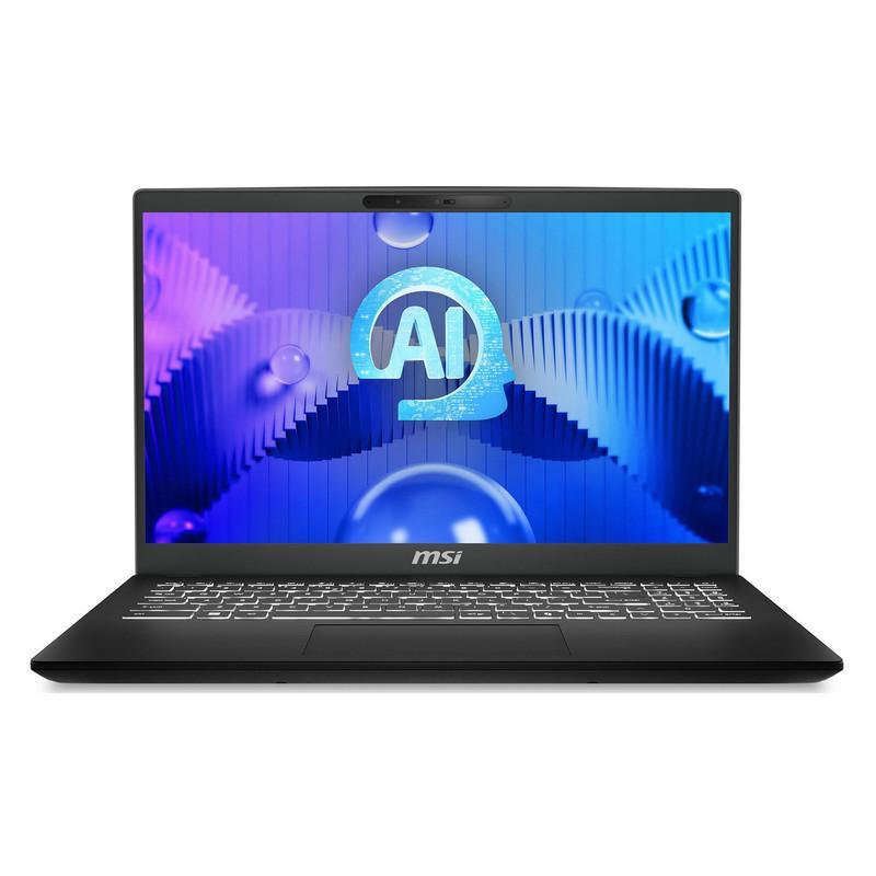 لپ‌تاپ ام‌اس‌آی مدل Modern 15 H AI C1MG با پردازنده Intel Core Ultra 7، رم DDR5 16GB با فرکانس 4800MHz، حافظه SSD با ظرفیت 1TB، نمایشگر 15.6 اینچ IPS با وضوح Full HD، دارای نور پس‌زمینه کیبورد