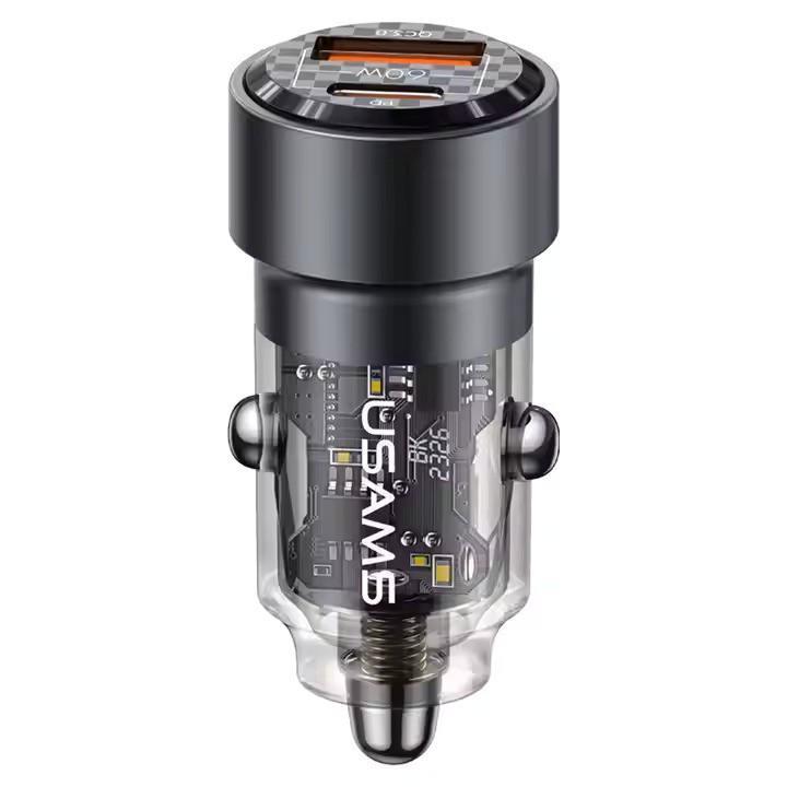 شارژر فندکی 60 وات یوسمز مدل US-CC208 C39 
