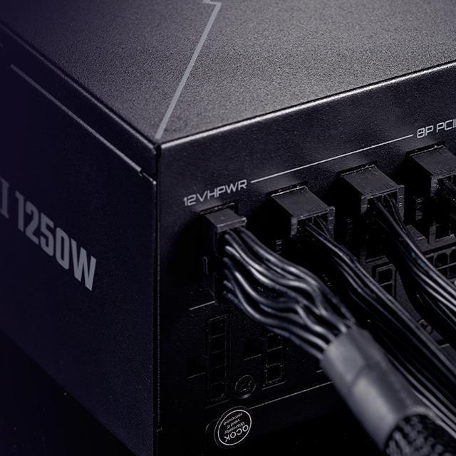 منبع تغذیه کامپیوتر کولر مستر مدل  GX III GOLD 1250 Bk