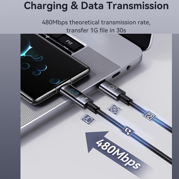 کابل USB-C  یوسمز مدل SJ671 طول 1.2 متر
