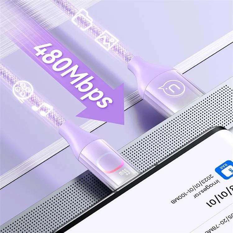  کابل تبدیل USB به USB-C یوسمز مدل SJ636 طول 1.2 متر