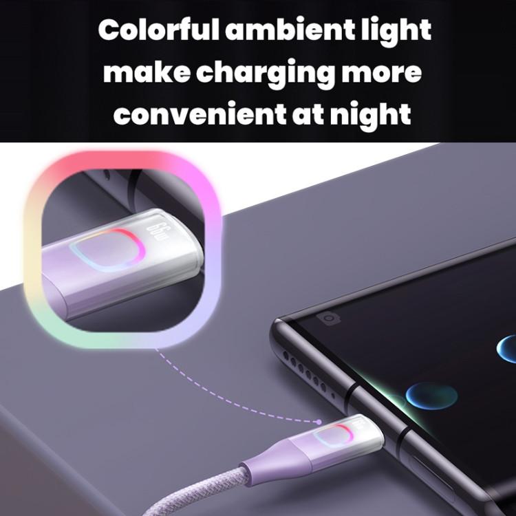  کابل تبدیل USB به USB-C یوسمز مدل SJ636 طول 1.2 متر
