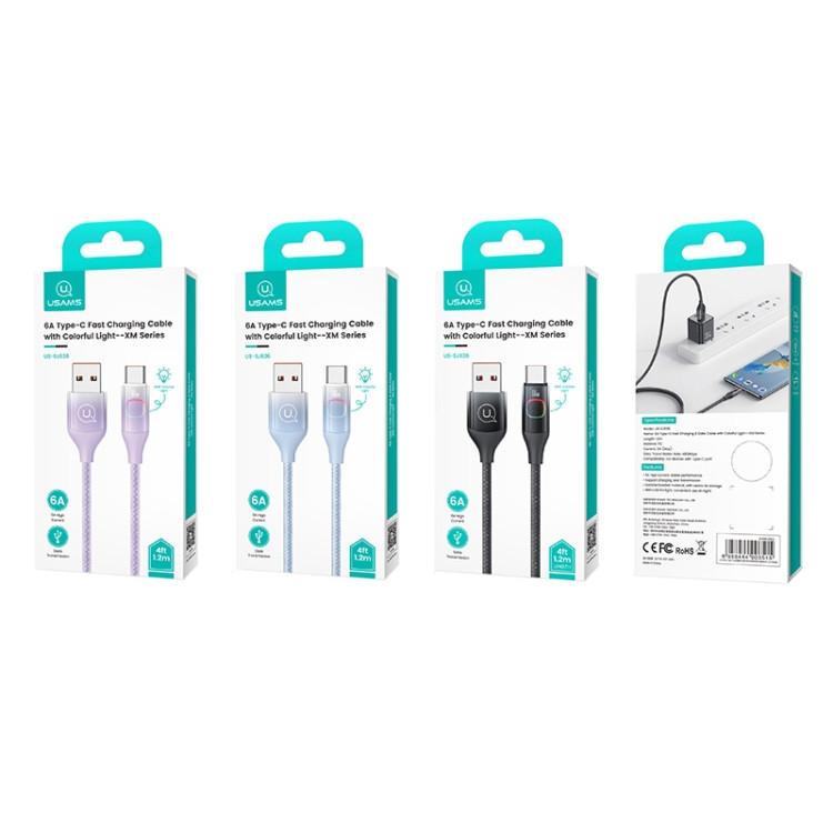  کابل تبدیل USB به USB-C یوسمز مدل SJ636 طول 1.2 متر