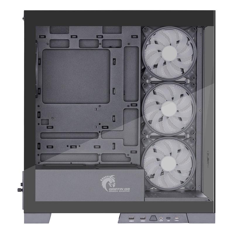 کیس کامپیوتر گیمینگ گرین مدل GRIFFIN G8