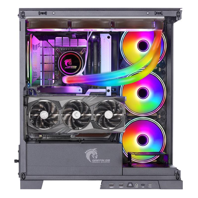 کیس کامپیوتر گیمینگ گرین مدل GRIFFIN G8