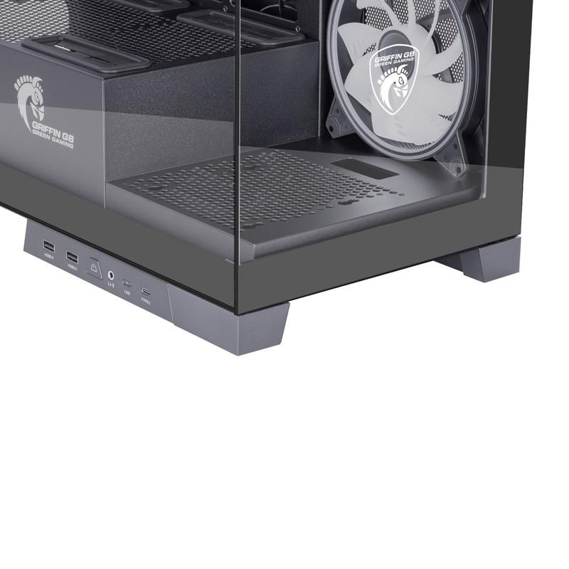 کیس کامپیوتر گیمینگ گرین مدل GRIFFIN G8