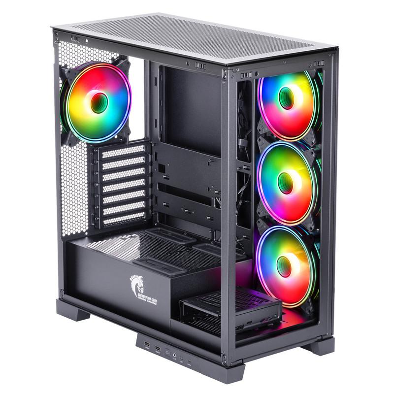 کیس کامپیوتر گیمینگ گرین مدل GRIFFIN G8