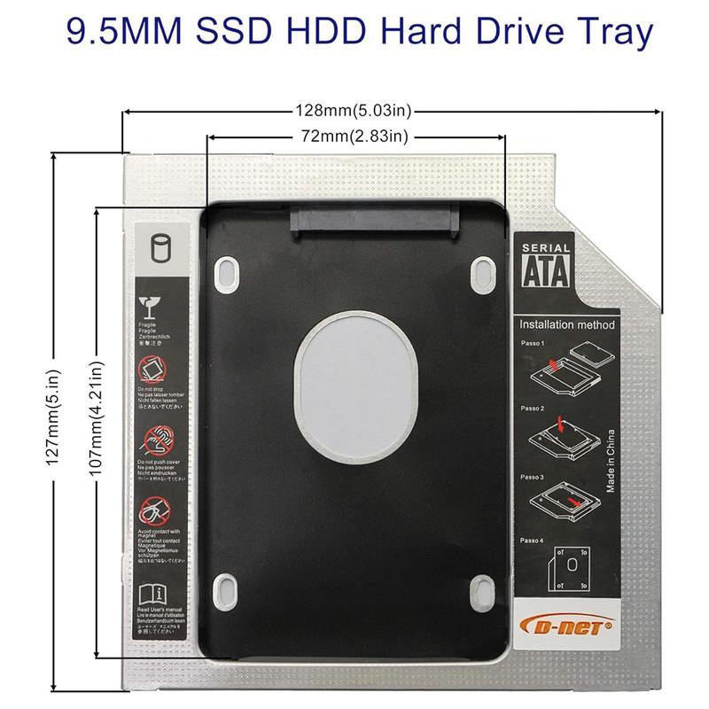 براکت هارد اینترنال دی نت مدل Caddy 12.7mm