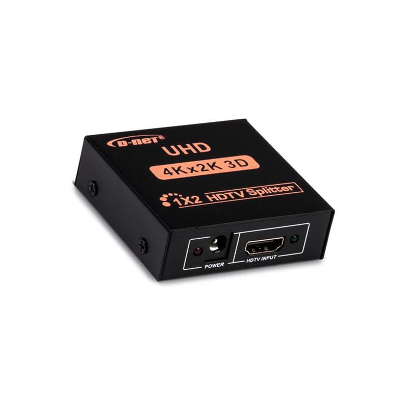 اسپلیتر2 پورت دی نت HDMI 4K مدل 666