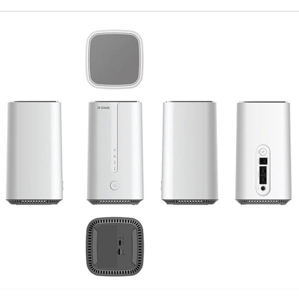 مودم روتر 5G دی-لینک مدل DI-LINK 2000M با پشتیبانی از Wi-Fi 6 AX1800، سرعت دانلود 4.6 گیگابیت، اتصال همزمان 64 کاربر، پورت گیگابیتی WAN/LAN، درگاه تلفن RJ11 و USB Type-C، امنیت WPA3 و پوشش دو بانده 2.4 و 5 گیگاهرتز