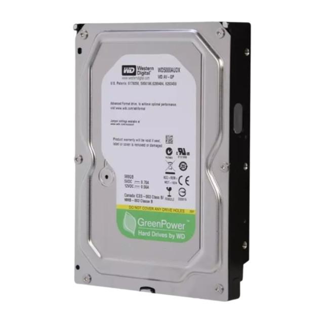 هارددیسک اینترنال وسترن دیجیتال مدل Green Power ظرفیت 500 گیگابایت