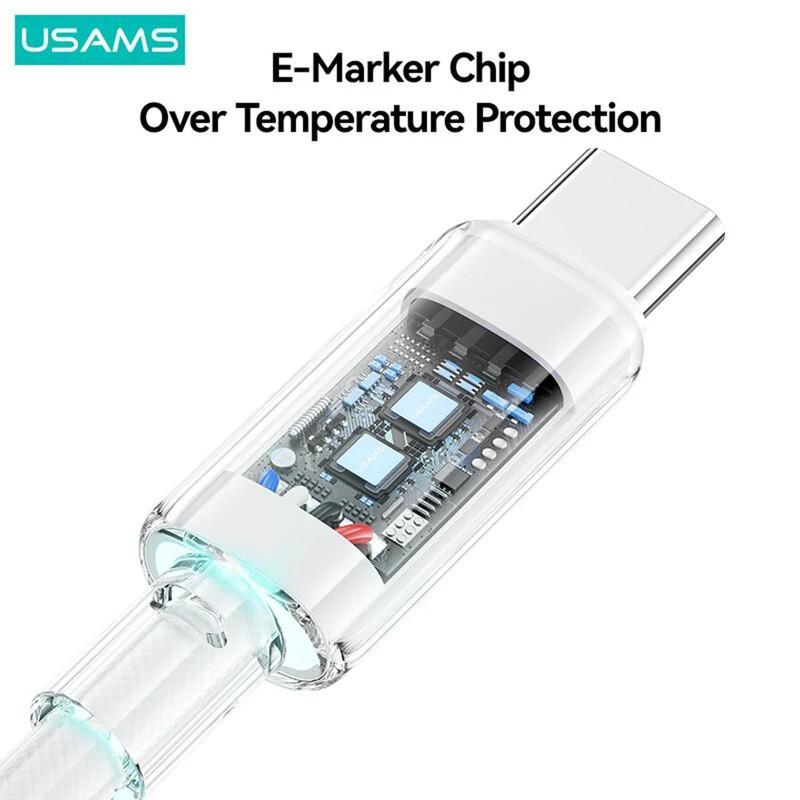 کابل تبدیل USB به USB-C یوسمز مدل SJ658 طول 1.2متر