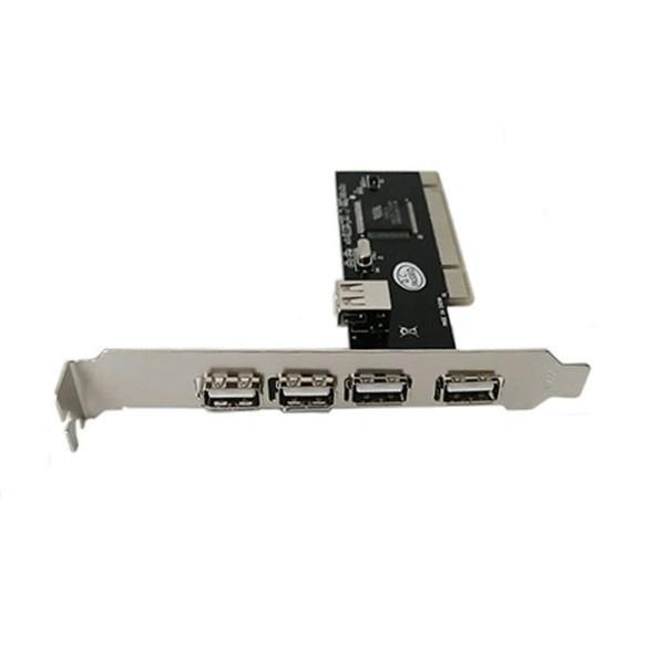 کارت USB چهار پورت PCI دی نت مدل 4P