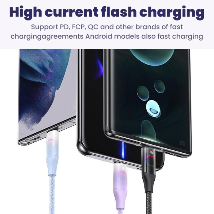 کابل تبدیل USB-C یوسمز مدل SJ640 طول 1.2 متر