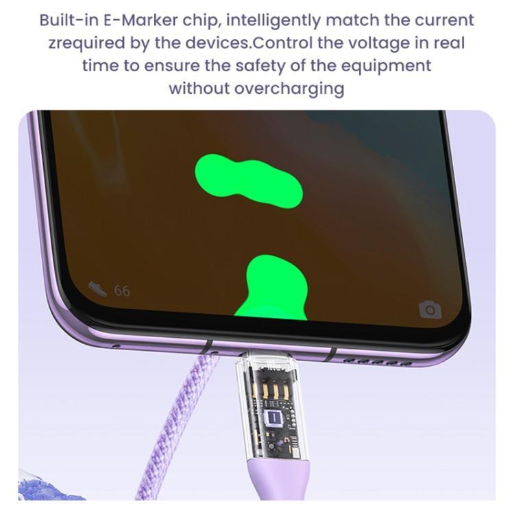 کابل تبدیل USB-C یوسمز مدل SJ640 طول 1.2 متر