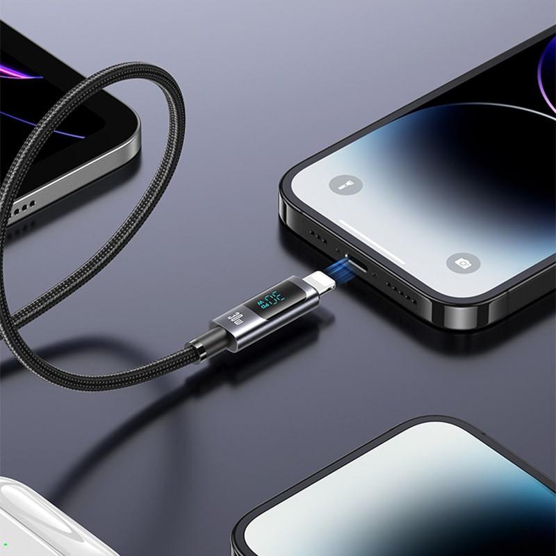 کابل تبدیل USB-C به لایتنینگ یوسمز مدل SJ672 طول 1.2 متر