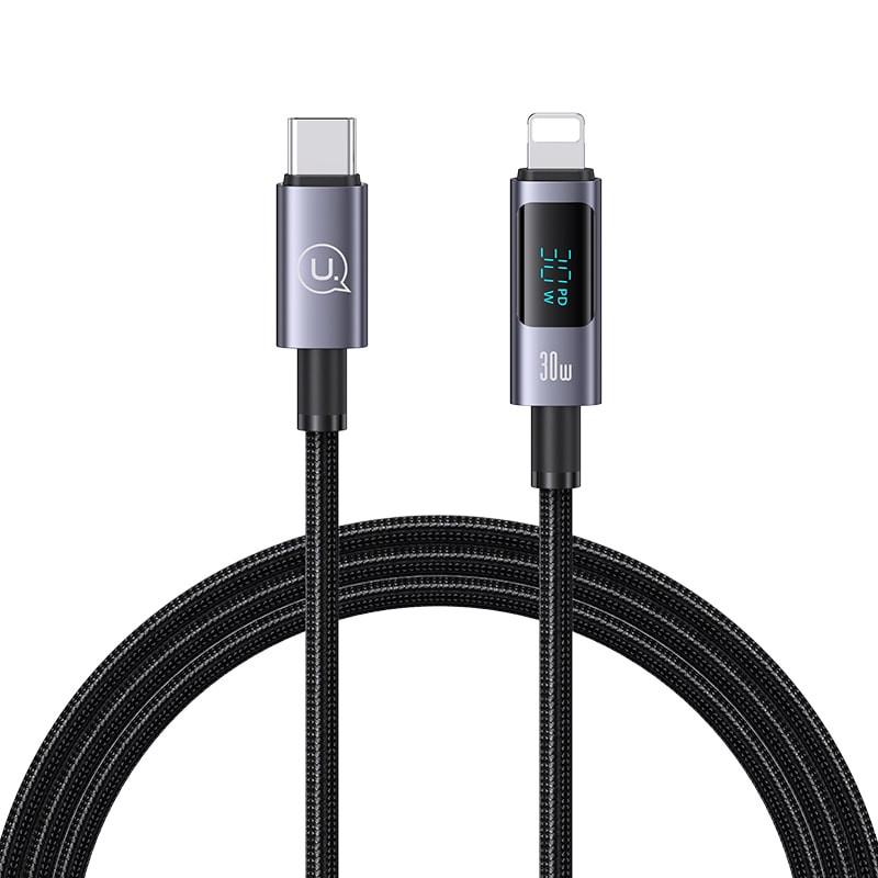 کابل تبدیل USB-C به لایتنینگ یوسمز مدل SJ672 طول 1.2 متر