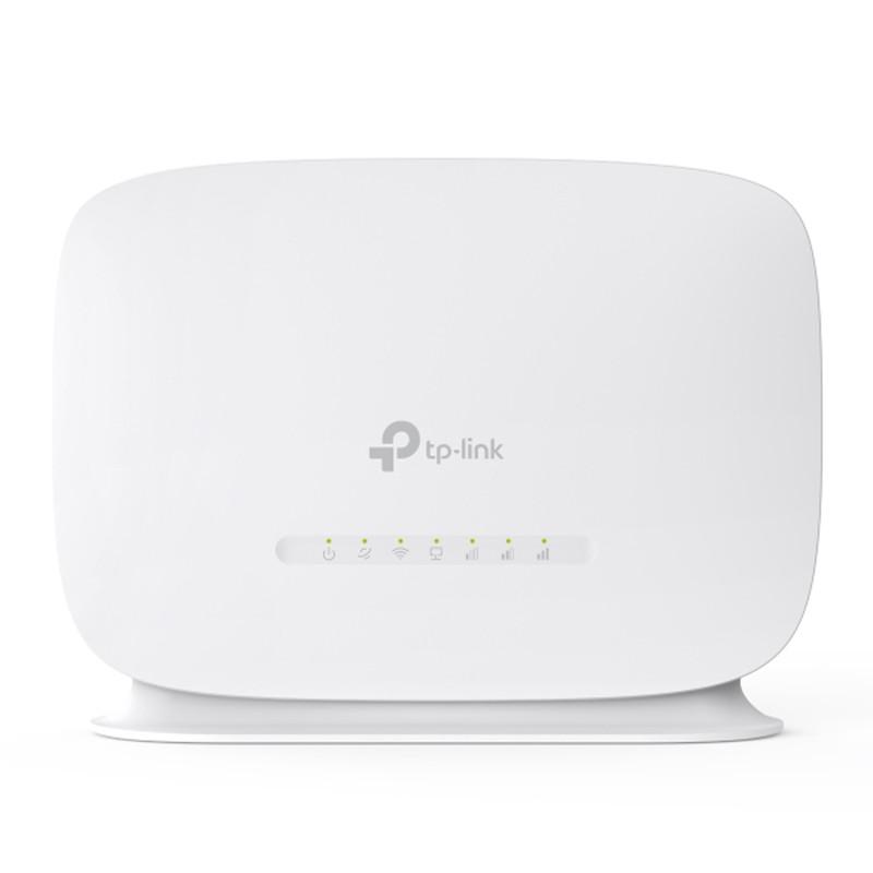 مودم روتر 4G تی‌پی‌لینک مدل TL-MR105 با پشتیبانی از شبکه‌های LTE/4G/3G/2G، استاندارد IEEE 802.11b/g/n، فرکانس 2.4 گیگاهرتز، فایروال IPv4 SPI و پشتیبانی همزمان تا 32 کاربر