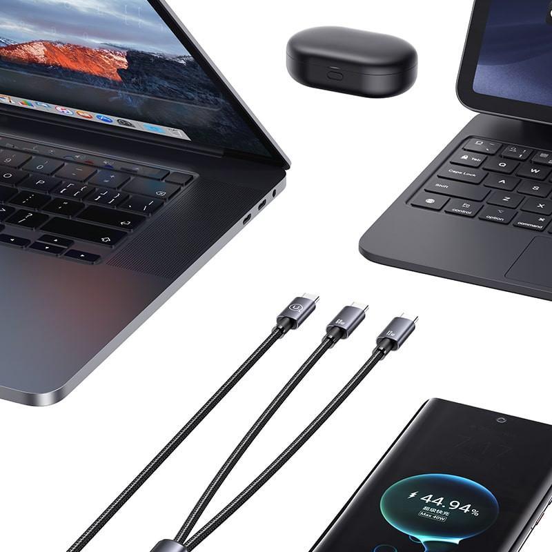 کابل تبدیل USB-C یوسمز مدل sj 740 طول 1.2متر