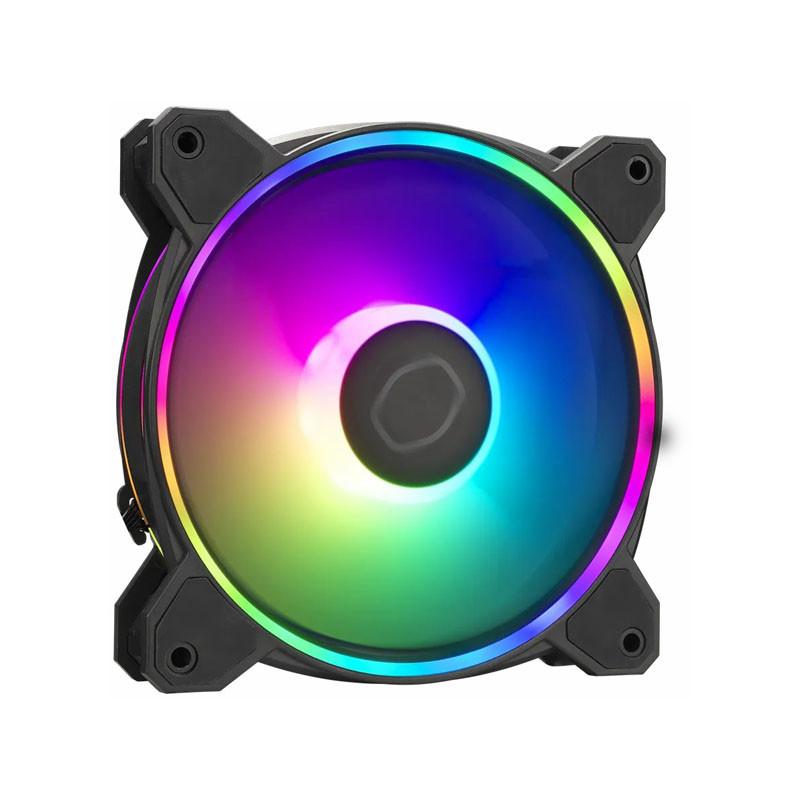 فن کیس کولر مستر مدل MasterFan MF120 Halo2 بسته سه عددی