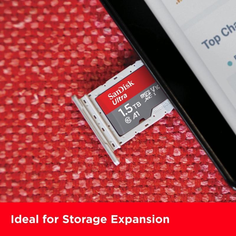 کارت حافظه سن دیسک مدل Micro Sd 150Mb/s Ultra ظرفیت 1.5 ترابایت