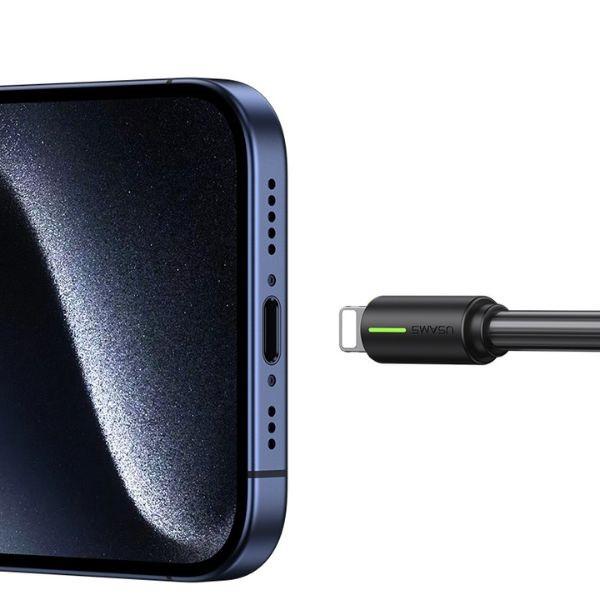 کابل تبدیل USB-C به لایتنینگ یوسمز مدل SJ735 طول 1 متر