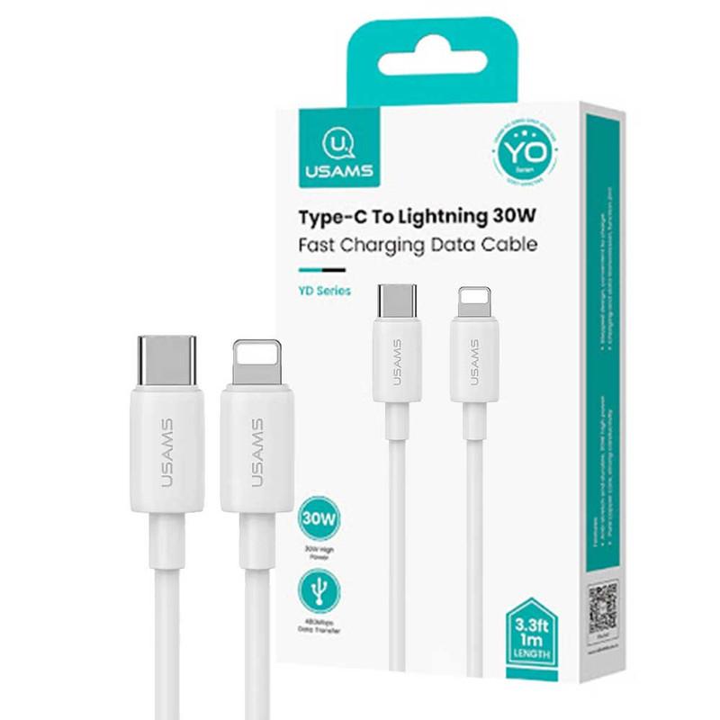 کابل تبدیل USB-C به لایتنینگ یوسمز مدل SJ712 طول 1 متر
