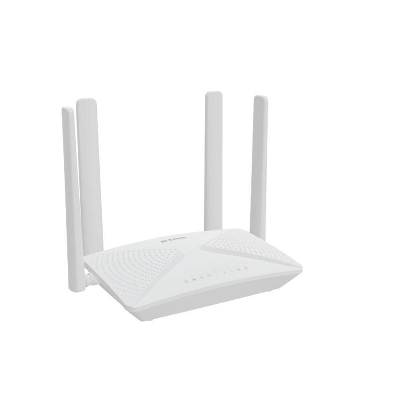 مودم روتر 4G دی-لینک مدل DWR-M922 با اتصال سیم‌کارت، پشتیبانی همزمان 32 کاربر، آنتن خارجی، رابط‌های RJ-45 LAN و WAN، مناسب استفاده خانگی و منبع تغذیه آداپتور برق 220 ولت