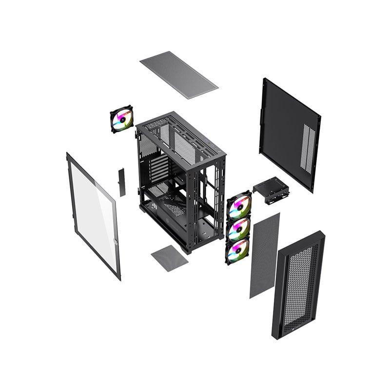 کیس کامپیوتر لاجی کی مدل LK-C484B
